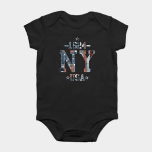 new york Baby Bodysuit